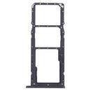 SIM Card Tray + SIM Card Tray + Micro SD Card Tray for OPPO Realme C21 / Realme C21Y RMX3201,RMX3261 (Black)