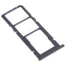 SIM Card Tray + SIM Card Tray + Micro SD Card Tray for OPPO Realme C21 / Realme C21Y RMX3201,RMX3261 (Black)