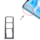 SIM Card Tray + SIM Card Tray + Micro SD Card Tray for OPPO Realme C11 (2021) RMX3231 (Grey)
