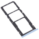 SIM Card Tray + SIM Card Tray + Micro SD Card Tray for OPPO Realme C11 (2021) RMX3231 (Blue)