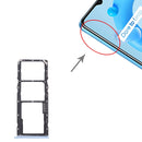 SIM Card Tray + SIM Card Tray + Micro SD Card Tray for OPPO Realme C11 (2021) RMX3231 (Blue)