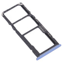 SIM Card Tray + SIM Card Tray + Micro SD Card Tray for OPPO Realme 7 5G RMX2111 (Blue)