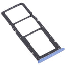 SIM Card Tray + SIM Card Tray + Micro SD Card Tray for OPPO Realme 7 5G RMX2111 (Blue)