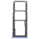 SIM Card Tray + SIM Card Tray + Micro SD Card Tray for OPPO Realme 7 (Asia) RMX2151, RMX2163 (Blue)