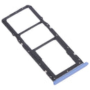 SIM Card Tray + SIM Card Tray + Micro SD Card Tray for OPPO Realme 7 (Asia) RMX2151, RMX2163 (Blue)