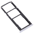 SIM Card Tray + SIM Card Tray + Micro SD Card Tray for OPPO Realme 7 (Asia) RMX2151, RMX2163 (Silver)