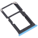 SIM Card Tray + SIM Card Tray / Micro SD Card Tray for OPPO Realme V5 5G (Blue)