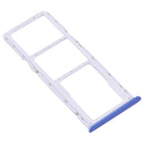 SIM Card Tray + SIM Card Tray + Micro SD Card Tray for OPPO Realme 5i RMX2030, RMX2032(Blue)