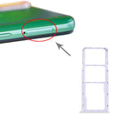 SIM Card Tray + SIM Card Tray + Micro SD Card Tray for OPPO Realme 6i / Realme Narzo 10(White)
