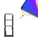 SIM Card Tray + SIM Card Tray + Micro SD Card Tray for OPPO A54 CPH2239 (Black)