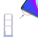 SIM Card Tray + SIM Card Tray + Micro SD Card Tray for OPPO A54 CPH2239 (Blue)