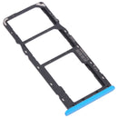 SIM Card Tray + SIM Card Tray + Micro SD Card Tray for OPPO A12 CPH2083, CPH2077 (Blue)