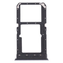 SIM Card Tray + SIM Card Tray / Micro SD Card Tray for OPPO K7X / Realme V5 / Realme Q2 PERM00(Black)