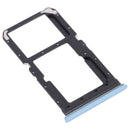 SIM Card Tray + SIM Card Tray / Micro SD Card Tray for OPPO K7X / Realme V5 / Realme Q2 PERM00(Blue)