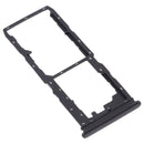 SIM Card Tray + SIM Card Tray + Micro SD Card Tray for vivo Y30 (China) / Y20s V2034A (Black)