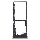 SIM Card Tray + SIM Card Tray + Micro SD Card Tray for vivo Y30 (China) / Y20s V2034A (Blue)