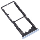 SIM Card Tray + SIM Card Tray + Micro SD Card Tray for vivo Y30 (China) / Y20s V2034A (White)