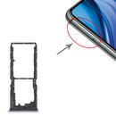 SIM Card Tray + SIM Card Tray + Micro SD Card Tray for vivo Y30 (China) / Y20s V2034A (White)