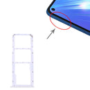 SIM Card Tray + SIM Card Tray + Micro SD Card Tray for OPPO Realme 6 (White)