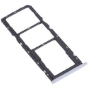 SIM Card Tray + SIM Card Tray + Micro SD Card Tray for OPPO Realme Narzo 20 (Silver)