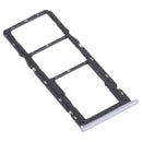 SIM Card Tray + SIM Card Tray + Micro SD Card Tray for OPPO Realme C15 RMX2180 (Silver)