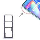 SIM Card Tray + SIM Card Tray + Micro SD Card Tray for OPPO Realme 7 (Global) (White)