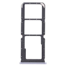 SIM Card Tray + SIM Card Tray + Micro SD Card Tray for OPPO A55 PEMM00, PEMM20, PEMT00, PEMT20 (Black)