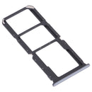 SIM Card Tray + SIM Card Tray + Micro SD Card Tray for OPPO A93 PCGM00, PEHM00 (Black)