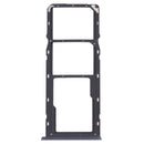 SIM Card Tray + SIM Card Tray + Micro SD Card Tray for OPPO A15 CPH2185 (Black)