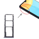 SIM Card Tray + SIM Card Tray + Micro SD Card Tray for OPPO A35 CPH2179 (Black)