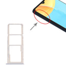 SIM Card Tray + SIM Card Tray + Micro SD Card Tray for OPPO A35 CPH2179 (White)