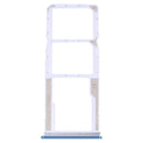 SIM Card Tray + SIM Card Tray + Micro SD Card Tray for Xiaomi Redmi Note 10 4G / Redmi Note 10S M2101K7AI, M2101K7AG, M2101K7BG, M2101K7BI, M2101K7BNY, M2101K7BL (Blue)