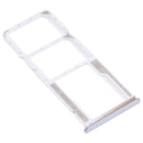 SIM Card Tray + SIM Card Tray + Micro SD Card Tray for Xiaomi Redmi Note 10 4G / Redmi Note 10S M2101K7AI, M2101K7AG, M2101K7BG, M2101K7BI, M2101K7BNY, M2101K7BL (White)