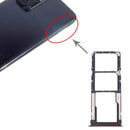SIM Card Tray + SIM Card Tray + Micro SD Card Tray for Xiaomi Redmi Note 10 Pro 4G / Redmi Note 10 Pro Max / Redmi Note 10 Pro (India) M2101K6G, M2101K6R, M2101K6I, M2101K6P (Gold)