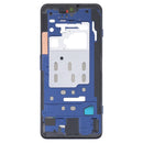 Original Front Housing LCD Frame Bezel Plate for Xiaomi Black Shark 4 / Black Shark 4 Pro SHARK PRS-H0, SHARK PRS-A0 (Blue)