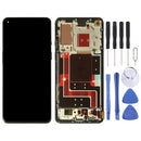 LCD Screen and Digitizer Full Assembly With Frame for OnePlus 9 LE2113 LE2111 LE2110 (Blue)