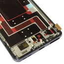 LCD Screen and Digitizer Full Assembly With Frame for OnePlus 9 LE2113 LE2111 LE2110 (Purple)