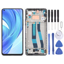 Original LCD Screen and Digitizer Full Assembly With Frame for Xiaomi Mi 11 Lite 4G/11 Lite 5G NE M2101K9AG M2101K9AI(Black)