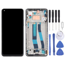 Original LCD Screen and Digitizer Full Assembly With Frame for Xiaomi Mi 11 Lite 4G/11 Lite 5G NE M2101K9AG M2101K9AI(Black)