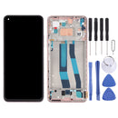 Original LCD Screen and Digitizer Full Assembly With Frame for Xiaomi Mi 11 Lite 4G/11 Lite 5G NE M2101K9AG M2101K9AI(Gold)