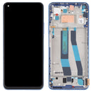 Original LCD Screen and Digitizer Full Assembly With Frame for Xiaomi Mi 11 Lite 4G/11 Lite 5G NE M2101K9AG M2101K9AI(Blue)