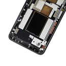 AMOLED Material LCD Screen and Digitizer Full Assembly With Frame for Asus ROG Phone 5 ZS673KS 1B048IN I005DB I005DA(Black)
