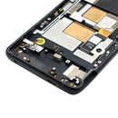 AMOLED Material LCD Screen and Digitizer Full Assembly With Frame for Asus ROG Phone 5 ZS673KS 1B048IN I005DB I005DA(Black)