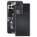Glass Battery Back Cover for ZTE Nubia Z30 Pro(Black)