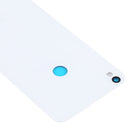 Glass Battery Back Cover for Alcatel One Touch Shine Lite 5080 5080X 5080A 5080U 5080F 5080Q 5080D(White)