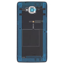 Glass Battery Back Cover for Alcatel One Touch Idol 4s OT6070 6070K 6070Y 6070(Black)