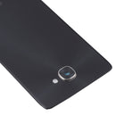 Glass Battery Back Cover for Alcatel One Touch Idol 4s OT6070 6070K 6070Y 6070(Black)