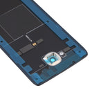 Glass Battery Back Cover for Alcatel One Touch Idol 4s OT6070 6070K 6070Y 6070(Black)
