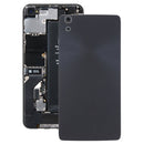 Glass Battery Back Cover for Alcatel One Touch Idol 4 OT6055 6055K 6055Y 6055B 6055(Black)
