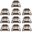 10 PCS Charging Port Connector for vivo NEX 3 / NEX 3 5G V1923A, V1923T, 1908_19, 1912,V1924A, V1924T, 1913
